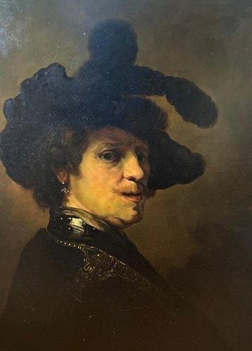 Dutch school (XIX) After Rembrandt van Rijn - Antique