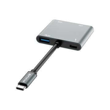 Rixus RXHU20 4-in-1 HDMI-splitter Space Gray, Verzenden, Nieuw