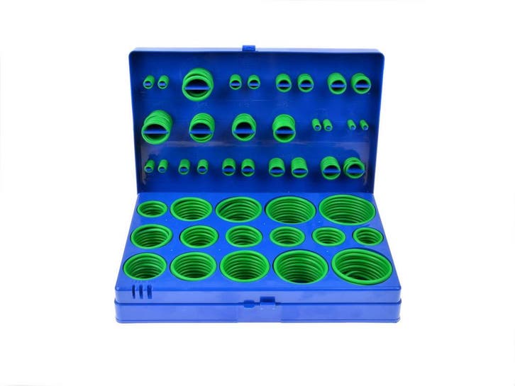 419 Delig Airco O-ringen Assortiment - O Ringen Groen - Afdi, Auto diversen, Autogereedschap, Nieuw, Ophalen of Verzenden