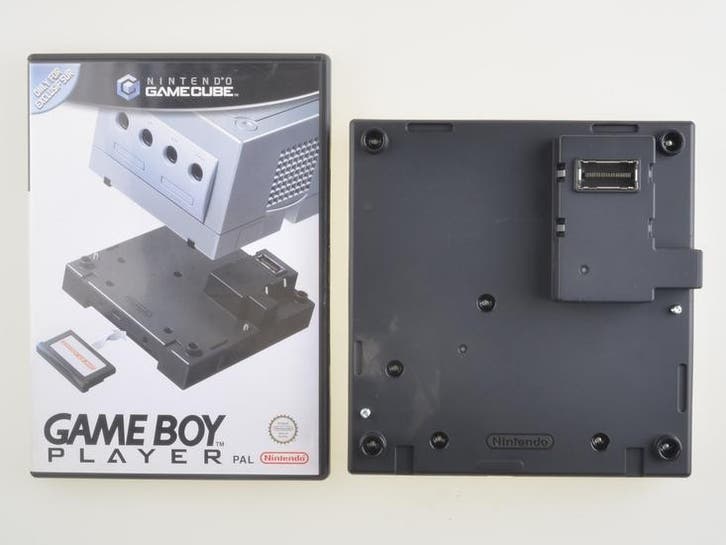 Nintendo Gamecube Gameboy Player incl. Disc, Spelcomputers en Games, Spelcomputers | Nintendo GameCube, Zo goed als nieuw, Ophalen of Verzenden