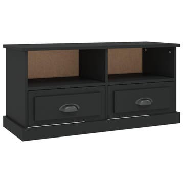 Tv-kast Industrieel Zwart | Tweedekansje | OP=OP, Gebruikt, Minder dan 100 cm, Modern, 25 tot 50 cm