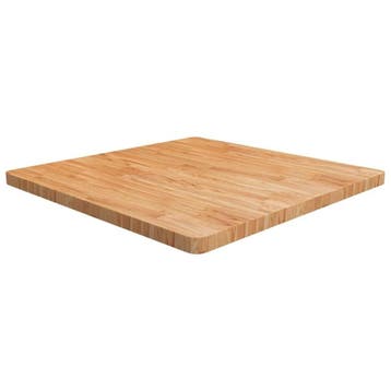 Tafelblad Eiken 90x90cm | Retourdeal 59% Korting, Gebruikt, 50 tot 100 cm, Rustiek, Tafelblad