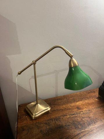 Tafellamp - Glas, Metaal