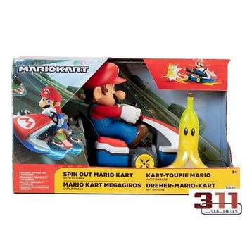 Jakks Pacific - Mario Kart Vehicles - Mario Kart - Spin Out, Verzamelen, Verzenden, Nieuw