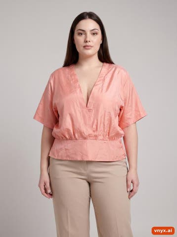 Apostrophe Blouses Dames maat XXL Roze Vintage, Kleding | Dames, Ophalen of Verzenden, Nieuw