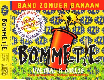 cd single - Band Zonder Banaan - Bommetje, Verzenden, Zo goed als nieuw, Nederlandstalig