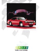 1990 JAGUAR XJR-S 6.0 LITRE BROCHURE ENGELS, Boeken, Auto's | Folders en Tijdschriften, Nieuw, Author