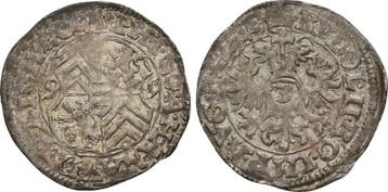 3 Kreuzer Woerth Hanau Lichtenberg: Philipp V, 1570-1599:, Verzenden