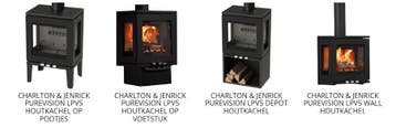 Charlton &amp; Jenrick houtkachel koop je bij 123Rookkanaal, Ophalen of Verzenden, Nieuw, Hout, Vrijstaand