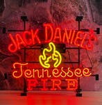 Jack Daniels Tennessee Fire Neon LAATSTE STUKS, Ophalen, Gebruikt