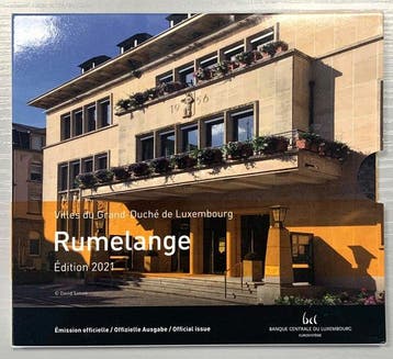 Luxemburg. Year Set (BU) 2021 Rumelange (incl. 2 Euro