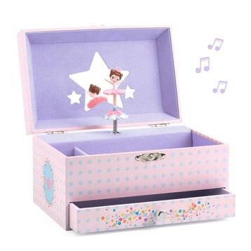 Djeco muziekdoosje ballerina - sier van €24,99 voor €23,90, Ophalen of Verzenden, Nieuw