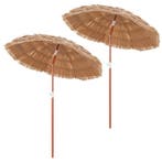 LIVSK Parasol Hawaï - Verstelbare Hoogte - Kantelontwerp - I, Verzenden, Nieuw