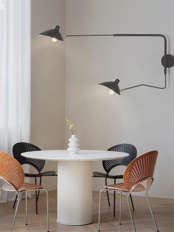 Industriële Zwarte Aluminium Wandlamp met Lange Arm - Verste, Verzenden, Nieuw