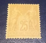 Frankrijk 1879 - Yvert et Tellier nr 92**, Saliegroen 25c, Gestempeld