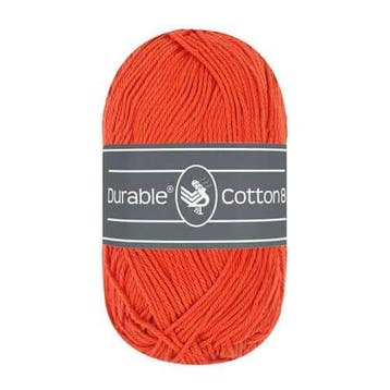 Durable Cotton 8 - 2198 Dusty Orange, Hobby en Vrije tijd, Breien en Haken, Verzenden, Nieuw