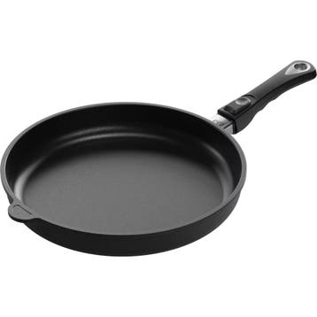 AMT Gastroguss Grote koekenpan – 32 cm – Energiezuinig, Ophalen of Verzenden, Nieuw, Overige materialen