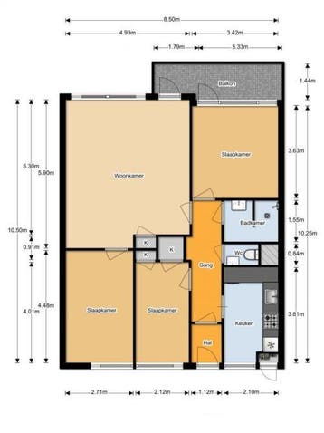 Te Huur 5 Kamer Appartement Nederlandplein In Eindhoven, Noord-Brabant, Direct bij eigenaar, Eindhoven, Appartement