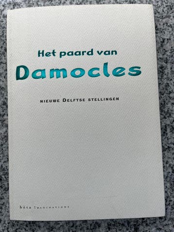 Het paard van Damocles – Nieuwe Delftse stellingen, Boeken, Taal | Overige Talen, Gelezen, Non-fictie, Ben Herbergs, Verzenden