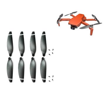 LUXWALLET SkyVortex Drone Propellers - Zwart, Duurzaam Plast, Verzenden, Nieuw