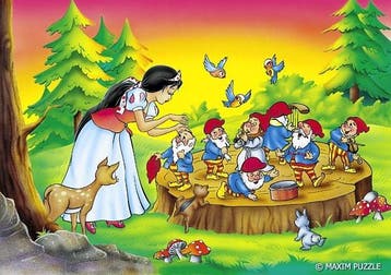 Sneeuwwitje (Kinderpuzzels, Puzzels), Ophalen of Verzenden, Nieuw, Overige typen