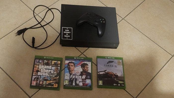 Microsoft - Xbox One - Xbox One X edizione limirata scorpio, Spelcomputers en Games, Spelcomputers | Overige Accessoires