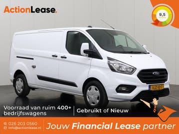 Ford Transit Custom Bestelbus L2 H1 2021 Diesel Automaat, Automaat, Zwart, Wit, Diesel