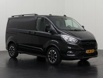 Ford Transit Custom 2.0TDCI 185PK Automaat Dubbele Cabine Sp, Automaat, Gebruikt, Euro 6, Zwart