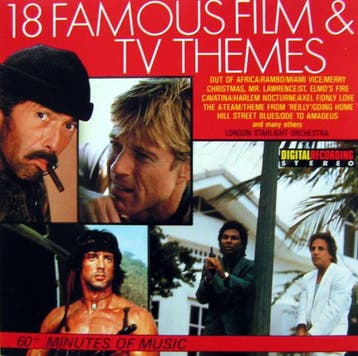 London Starlight Orchestra - 18 Famous Film & TV Themes (CD,, Ophalen of Verzenden, Zo goed als nieuw