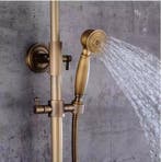 Retro Douche Set Antieke Messinglook met Hand- en Hoofddouch, Verzenden, Nieuw