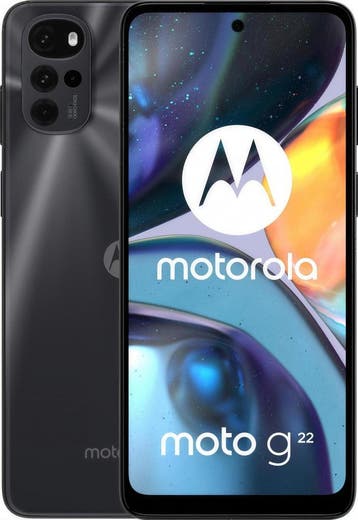 Motorola Moto G22 64GB - Zwart, Verzenden, Zo goed als nieuw