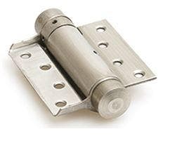 Bommer scharnier enkelwerkend 100 mm vernikkeld, Verzenden, Nieuw