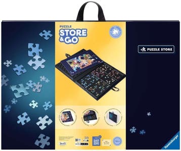 Puzzelmat met sorteerbak | 29% Korting | Nieuwstaat, Ophalen of Verzenden, 500 t/m 1500 stukjes, Nieuw, Overige typen