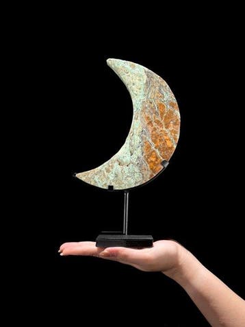 GEEN MINIMUMPRIJS - Prachtige groene Smithsoniet, Antiek en Kunst