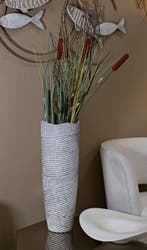 POT HARS HOUT CM Ø 19 X 55, Huis en Inrichting, Woonaccessoires | Vazen, Ophalen of Verzenden, Nieuw