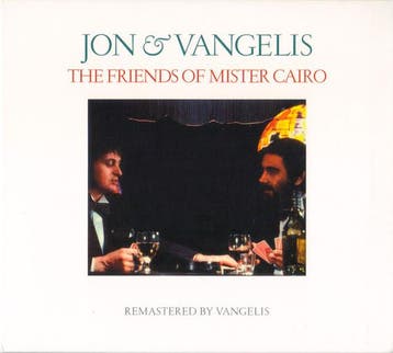 cd - Jon &amp; Vangelis - The Friends Of Mister Cairo, Verzenden, Zo goed als nieuw