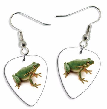 Plectrum ketting of sleutelhanger van een kikker, Verzamelen, Ophalen of Verzenden, Nieuw