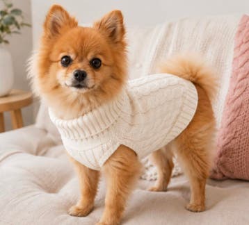 Honden Trui Gebreid – Warme Puppy & Kleine Hond Trui – Z, Ophalen of Verzenden, Nieuw, Hondenvest