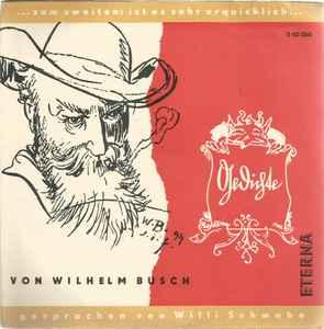vinyl single 7 inch - Willi Schwabe - Gedichte von Wilhel..., Verzenden, Zo goed als nieuw, 7 inch, Overige genres