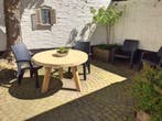 3 poot ronde tuin eettafel /rond/ovaal voorzien van 3 poten, Stoel, 6 zitplaatsen, Nieuw, Ophalen of Verzenden