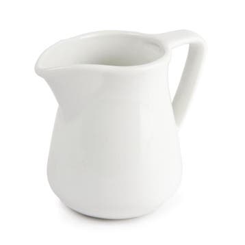 Melkkannetjes | LINEAR | Porselein | Wit | 14.2cl | 12 Stuks, Verzenden, Nieuw in verpakking