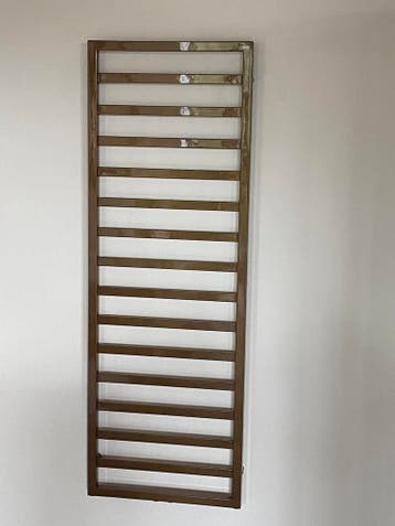 enix billo handdoekradiator 153x53cm brons metalic, Ophalen of Verzenden, Nieuw