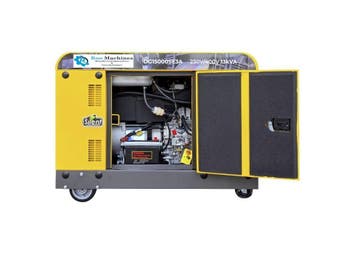 Dieselgenerator DG15000SE3A 10,5 kW geluidsgedempt, Verzenden