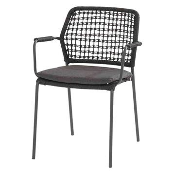4 Seasons Outdoor  Taste 4SO Barista dining stoel antraciet, Nieuw