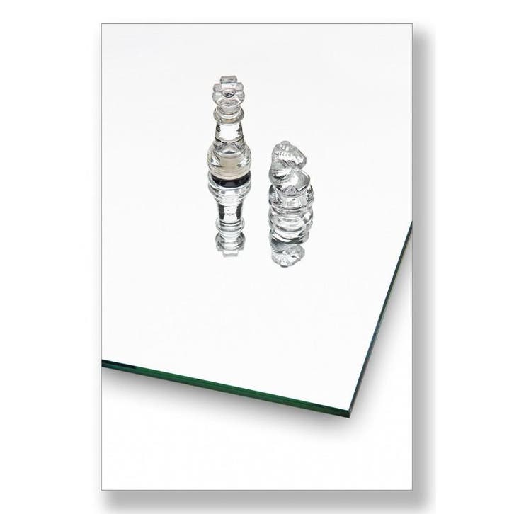 Veiligheidsspiegel 4 mm Verzilverd blank, Doe-het-zelf en Verbouw, Glas en Ramen, Ophalen of Verzenden