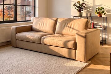 Bankstel Veneto - 2 zits banken - Beige, Nieuw, Overige materialen