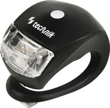 Technik BL01 siliconen fietsverlichting set voor en achter, Ophalen of Verzenden, Nieuw
