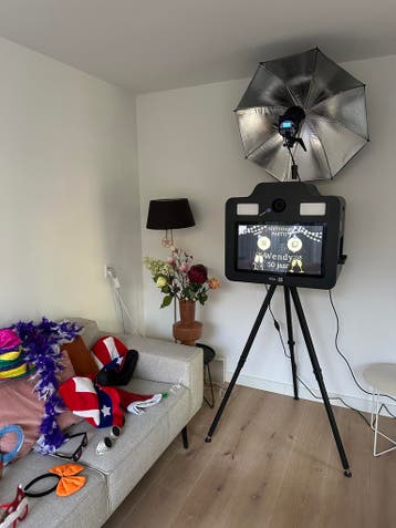 Photobooth te koop - incl uitleg & begeleiding - pin systeem, Hobby en Vrije tijd, Ophalen, Nieuw