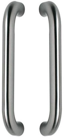 Intersteel set deurgrepen U-vorm 425x70x25 HoH 400 mm rvs, Doe-het-zelf en Verbouw, Deuren en Horren, Verzenden, Nieuw