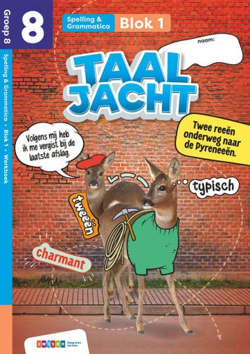 Groep 8 blok 1-2 spelling & grammatica / Taaljacht /, Boeken, Schoolboeken, Verzenden, Zo goed als nieuw